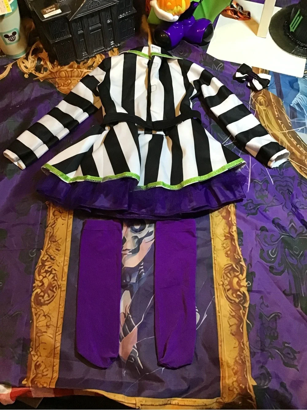 Beetlejuice toddler dress